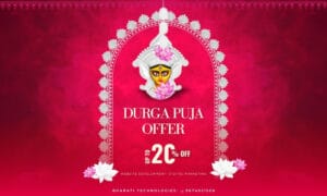durga puja offer website design