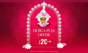 durga puja offer website design